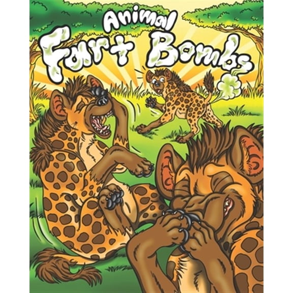 Pre-Owned Animal Fart Bombs: Farting Animals Coloring Book for Kids & Adults with Activities, Bookmarks, a (Paperback) by Sledgepainter Books