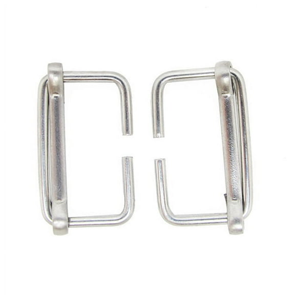 Scuba Diving Replacement Stainless Steel Pin Style Mask Strap Retainer, Pair