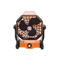 thumbnail image 2 of Sonducket Linterna de carga recargable, ventilador de Camping, ventiladores de iluminación refrigerados por aire, escritorio, dormitorio, Estufas de camping X20/naranja, 2 of 6