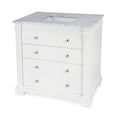 thumbnail image 2 of Hanson 36"  White Single Bathroom Vanity Set, 2 of 9