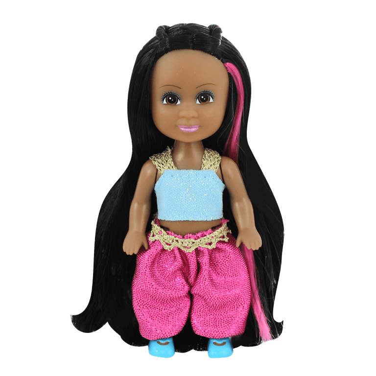 Zuru Sparkle Girlz Baby Sitter 10.5 Doll With Mini Baby & Carrier Cute  Outfit