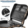 thumbnail image 4 of FORMRS Zipper Binder with Shoulder Strap 2-inch Ring 500 Sheet Capacity File Bag, Metallic Flower, 4 of 5