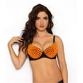 thumbnail image 1 of Western Fashion 2997-ORN-LXL Electric Spike Bra Top, Orange - Large & Extra Large, 1 of 1