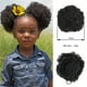 thumbnail image 4 of Soidarity Clip de cola de caballo Afro sintético de fibra, fácil de usar, a la moda, para un aspecto elegante, ligero, buenos regalos Cuidado del cabello negro, 4 of 6