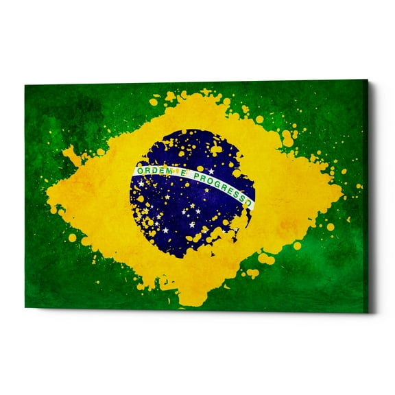 Epic Graffiti 'Brazil' Giclee Canvas Wall Art, 18"x12" 12" x 18"
