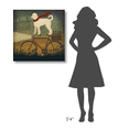 thumbnail image 4 of Global Gallery's 'White Doodle on Bike Summer' By Ryan Fowler Stretched Canvas Wall Art, 4 of 4