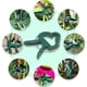 thumbnail image 5 of 100 clips de agarre de palanca para plantas y flores, color verde, suave, herramienta para sostener o enderezar tallos, tallos y enredaderas de plantas, 5 of 5