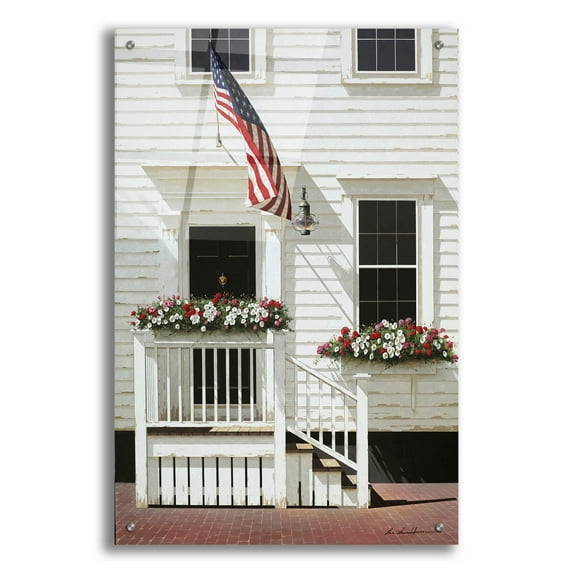 Epic Art 'Independence Day' by Zhen-Huan Lu, Acrylic Glass Wall Art, 24"x36"