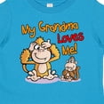 thumbnail image 4 of Inktastic My Grandma Loves Me Monkey Boys or Girls Toddler T-Shirt, 4 of 5