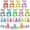Df Gummy Bear Charms, variant on chalian- 80Pcs Kawaii Slime Charms Bulk Junk Case Charms Cute Resin Charm for Crafts Large Flatback Chram for Jewelry Making Mixed 3D Nail Decor for Acrylic Nails Clear Bear Carton Flower Decorations
