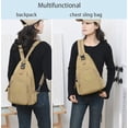 thumbnail image 2 of Mini Backpack for Women Purse Convertible Shoulder Bag Anti-theft Travel Bag Small Casual Daypack Sling Bag(Black), 2 of 6