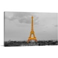 thumbnail image 1 of ARTCANVAS Eiffel Tower Paris France Skyline Canvas Art Print - Size: 12" x 8" (0.75" Deep), 1 of 9