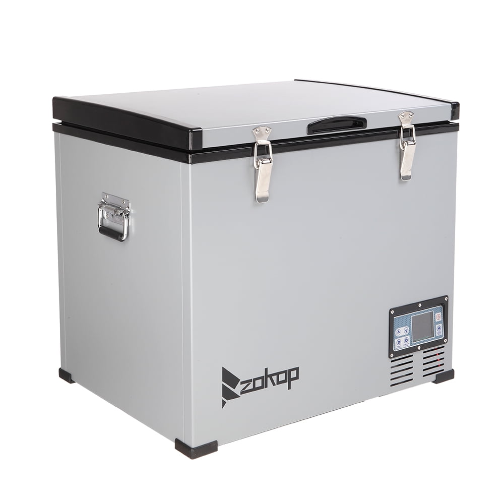 Kepooman 64Quart/2.1CU.FT Compressor Car Refrigerator, Cold Rolled Gray Kepooman 64Quart/2.1CU.FT Compressor Car Refrigerator, Cold Rolled Gray