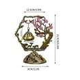 thumbnail image 3 of RuiJiao Colorful Hanging Incense Burner - Plum Blossom Design for Home and Garden Decor - Unique Aromatherapy Accessory, 3 of 6