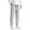 thumbnail image 3 of zejinsd Mens Sweatpants Motion Easy Trendy Style Workout Winter Running Plus Velvet and Thick Sweatpants, 3 of 3