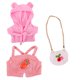 thumbnail image 3 of 3 piezas de ropa para pato de 30 cm lalafanfan, pato amarillo, juguete de peluche Kawaii, accesorios, muñecos de animales suaves, juguetes para niños, regalos de cumpleaños, 3 of 5