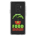 thumbnail image 1 of DistinctInk Clear Shockproof Hybrid Case for Samsung Galaxy S9+ PLUS (6.2" Screen) - TPU Bumper Acrylic Back Tempered Glass Screen Protector - I Grow My Own Food Tell Me Your Superpower, 1 of 5