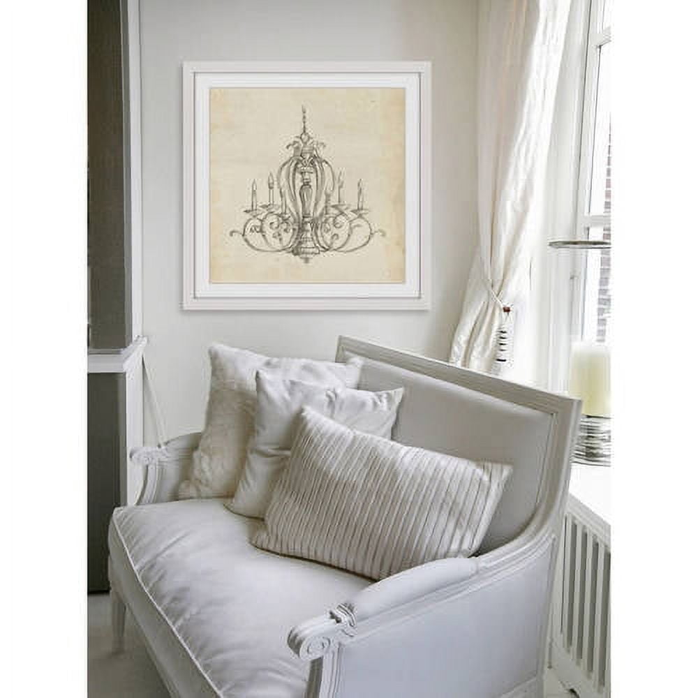 Marmont Hill "Classical Chandelier I" Framed Painting Print