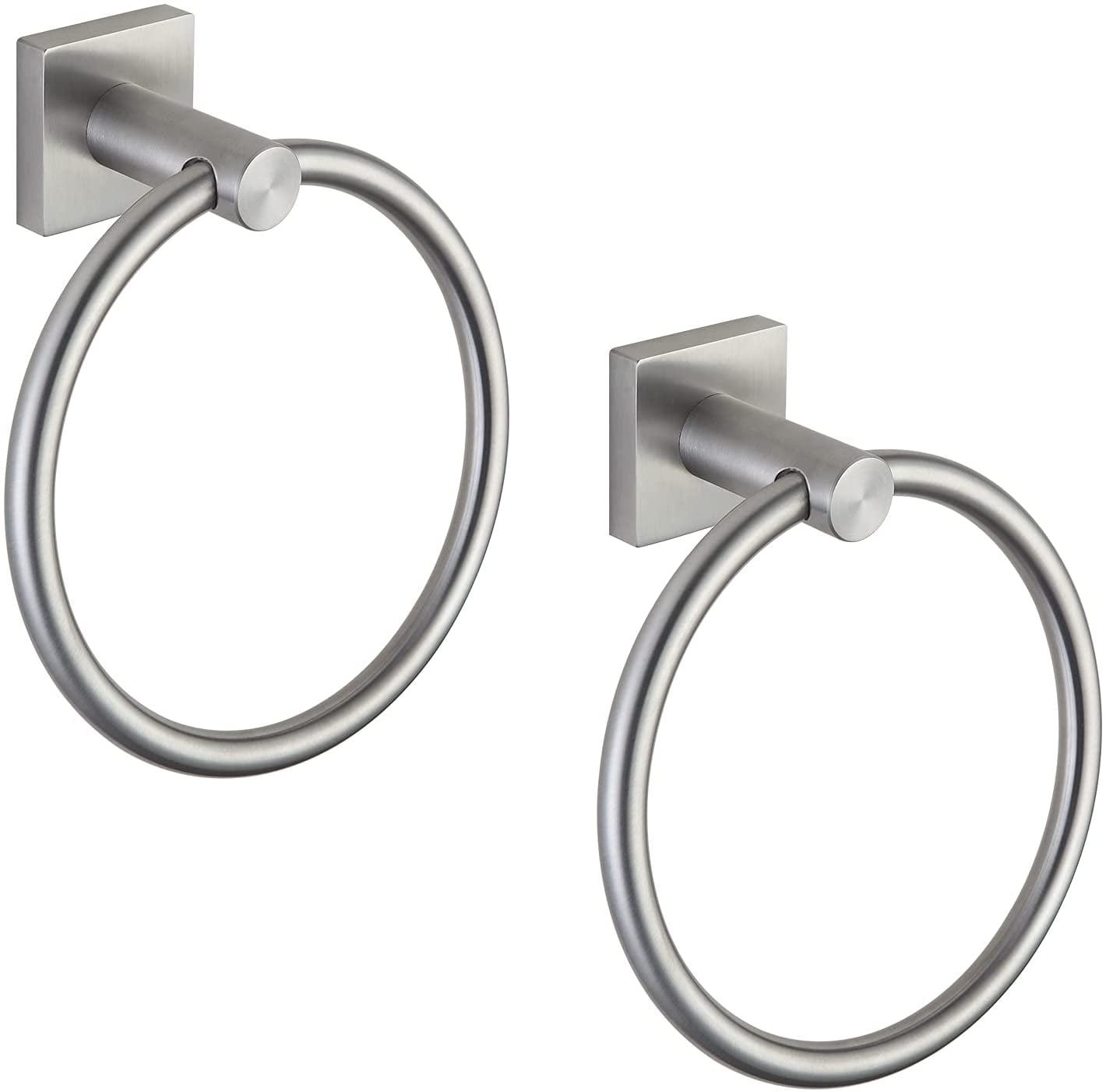 Towel Ring for Bathroom, Brushed Nickel 304 Stainless Steel Rust Proof