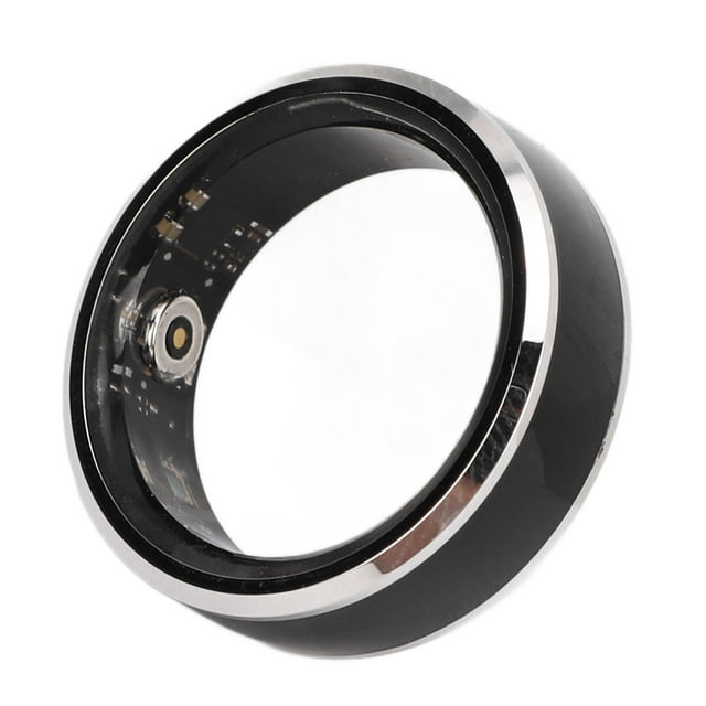 Anillo De Seguimiento De Salud Inteligente, aleación De Aluminio, Cerámica, Temperatura Corporal Y Monitoreo Del Sueño, Rastreador Deportivo Con Estuche De Carga Para Hombres Y