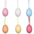 thumbnail image 1 of Creatine Easter Egg Hanging Colorful And Varying Sized Foam Easter Egg Decorative Eggs DIY Craft Styles Featuring Rabbit And Patterns Suita, 1 of 2