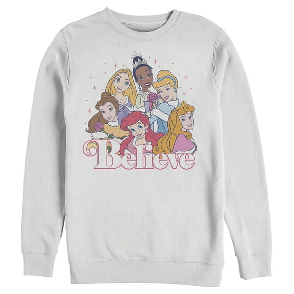 Men's Disney Believe Sparkle Collage Sweatshirt