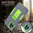 thumbnail image 3 of CoverON For T-Mobile Revvl 6 5G Phone Case, Military Grade Heavy Duty Full Body Kickstand Cover, Gray, 3 of 9