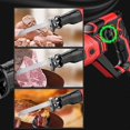 thumbnail image 5 of Hoja de sierra recíproca sin pintar de acero inoxidable Willkey 7tpi para cortar huesos de carne congelada LANNMXG, 5 of 5