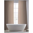 thumbnail image 5 of Brown Ombre Sheer Curtains 84 Inch Length 2 Panels Set for Living Room/Bedroom, Modern Gradient Abstract Art Semi Curtain Sheers Drapes Rod Pocket Curtains Window Treatment Set 52''x84''x2, 5 of 7