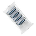 thumbnail image 4 of VONKY 4pcs 3 Layers Men Beard Manual Shaving Razor Men's Facial Hair Trimming Grooming Stainless Steel Razor, 4 of 7