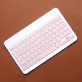 thumbnail image 3 of Teclado inalámbrico Bluetooth para Android, iOS, Windows, teclado delgado, portátil, universal, compatible con Bluetooth para iPad, tableta y teléfono, 3 of 5
