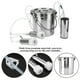 thumbnail image 5 of Juego De Ordeño De Cabra De Acero Inoxidable, Kit De Ordeño De Vaca De 5 L, Kit De Ordeño De Cabra De 5 L, Para Rancho Para Suministros De Manejo De Ganado De Granja, EOTVIA Cow Milking Kit, 5 of 8