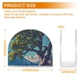 thumbnail image 4 of Yayeee Napkin Holder for Table Kitchen Paper Tissue Organization, Blue Tree, 4 of 8