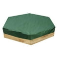 thumbnail image 2 of Labymos Hexagonal Sandbox Cover Outdoor Waterproof Sand Pit Canopy Lid with Drawstring Protection Dustproof Sandboxes Cover Children's Toys Sandpit Pool Cover, 2 of 7