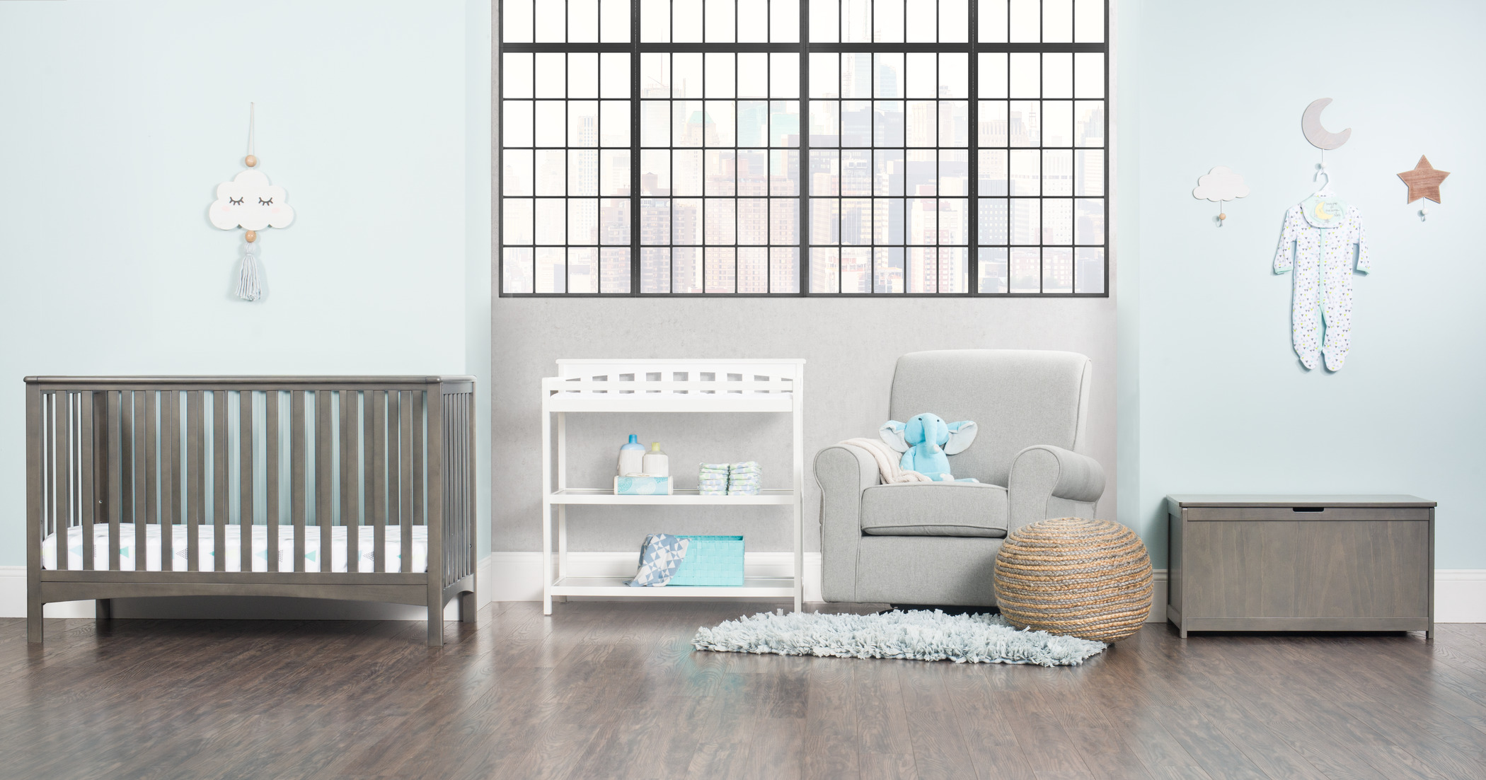 Forever Eclectic by Child Craft Flat Top Changing Table, Matte White