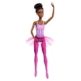 thumbnail image 1 of Muñeca moderna Barbie bailarina morena con tutú morado, 1 of 6