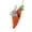 A002- Heart Bread Squeeze Toy, variant on Stuffed Plush Animal, Stuffed Bunny Plush, Bunny in Carrot, Removable Plush Pouch, 6X3 Inch Soft Plush Carrot Sleeve Design, Cute Snuggly Companion for Casual Play and Display