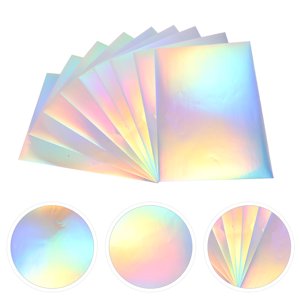 OULII 20Pcs Waterproof Printer Paper Self Adhesive Assorted Color for Printing Labels