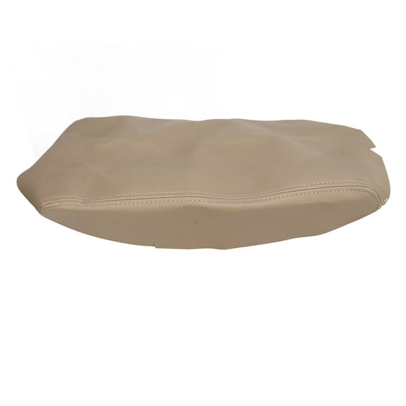 Center Console Armrest Lid, Soft Easy To Install Perfect Fit Synthetic Leather Armrest Box Lid Cover For Car Black,Beige