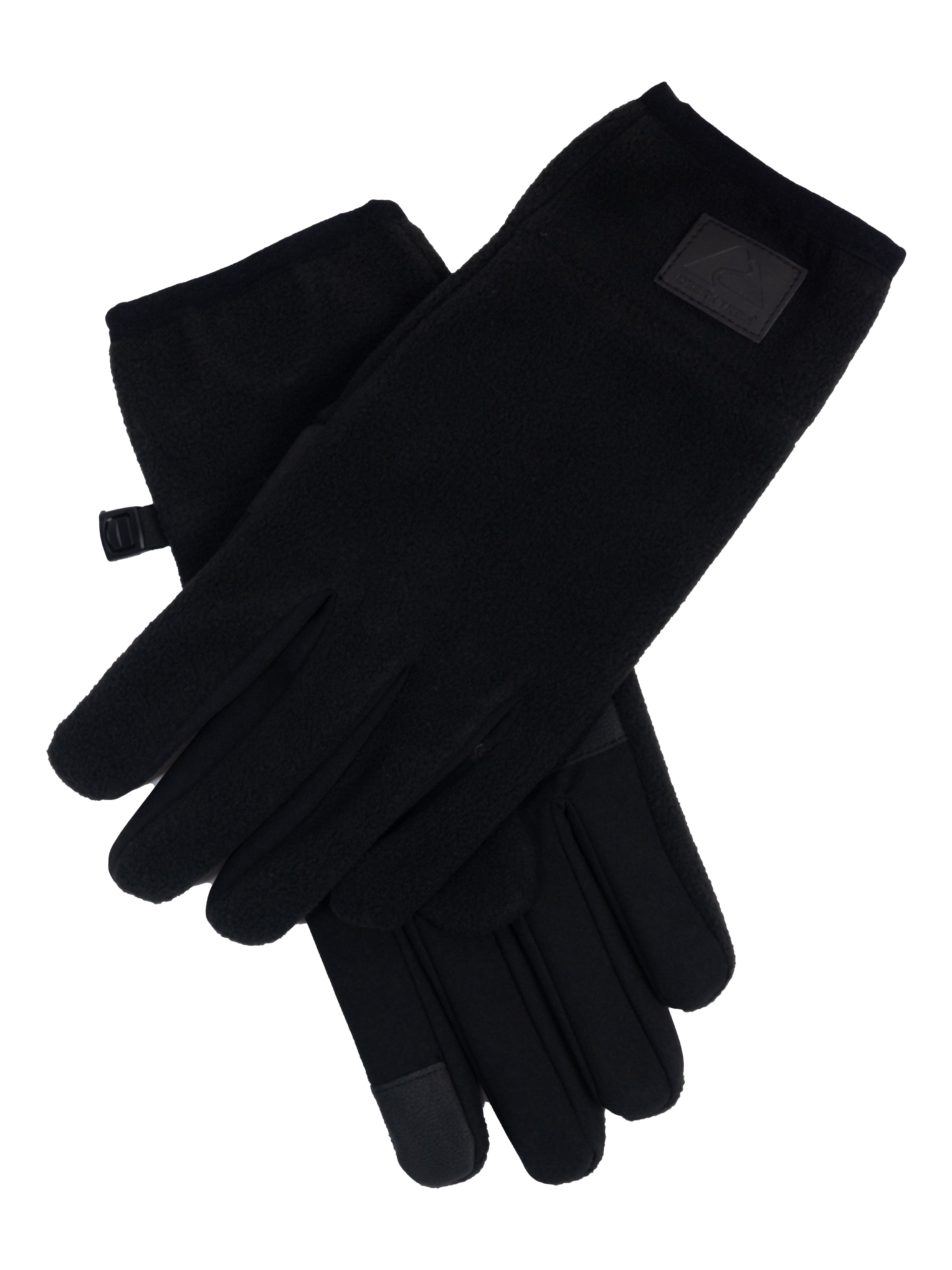 Ozark Trail Mens Fleece Gloves, Black