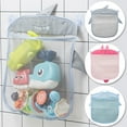 thumbnail image 6 of Zmeidao Clearance Baby Bath Toy Storage Organizer, Shower Toy Storage Mesh Bag Toy Bag Drainage Baby Bathroom with Suction Cup Hanging Bag, Bathroom Bathtub Shower Toys Storage Bag for Kids Toys, 6 of 6