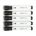 thumbnail image 6 of U Brands Dry Erase Markers, Set of 5, Black, Low-Odor, Chisel (5 mm) Tip, 6 of 6