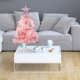 thumbnail image 5 of Hwkond Pre-Lit Artificial Christmas Tree Glowing Mini Christmas Tree Set, 5 of 6