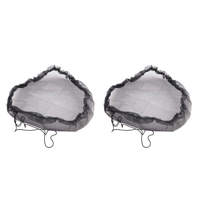 Cubierta de malla fina Cubos de 95 cm Protector de red para barriles de lluvia Recogida de agua 2 piezas kusrkot Cubierta de cubos
