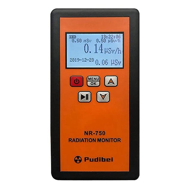 Contador Pudibei Geiger Detector de radiación nuclear portátil Pantalla Probador radiactivo Geiger Counte
