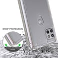 thumbnail image 6 of For Samsung Galaxy S24 Ultra Hybrid Crystal Clear Transparent Shock-Absorption Bumper TPU + Hard PC Back Frame Cover ,Xpm Phone Case [ Clear ], 6 of 8