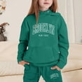 thumbnail image 2 of RMGVDSD Girls Clothes Set Tracksuit Children's Sweat Suit Little&Big Boys Girls Long Sleeve Hoodie Pullover Tops Pants Kids Hoodie Set Cute Clothes For Girls, 2 of 4