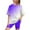 Purple, variant on ZACPNCV Girls Short Sleeve T Shirt with Biker Shorts Set 2 Piece Summer Outfits Green 5-6 Years