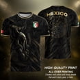 thumbnail image 4 of 2026 New Mexico Soccer Jerseys Mexico National Team Supporter Shirt, Mexican Jersey Soccer T-Shirt, Crew Neck Short Sleeve Football Tee for Sports Casual Daily Use for Adult, 4 of 8