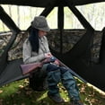 thumbnail image 3 of Patiojoy Pop-up Hunting Ground Blind Portable  Camo Hunting Tent Suitable for 3 People, 3 of 6